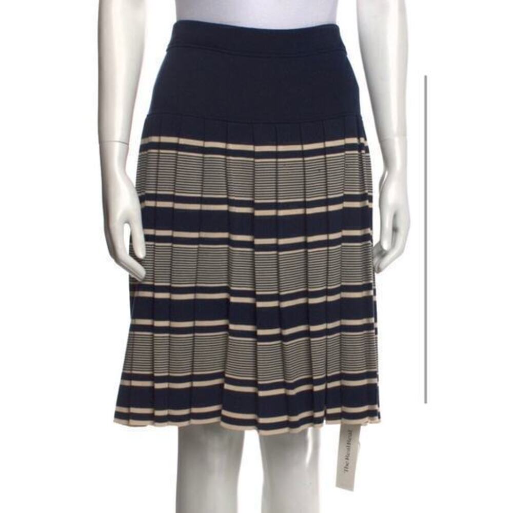 Tory Burch stripped skirt knee length with tags size small